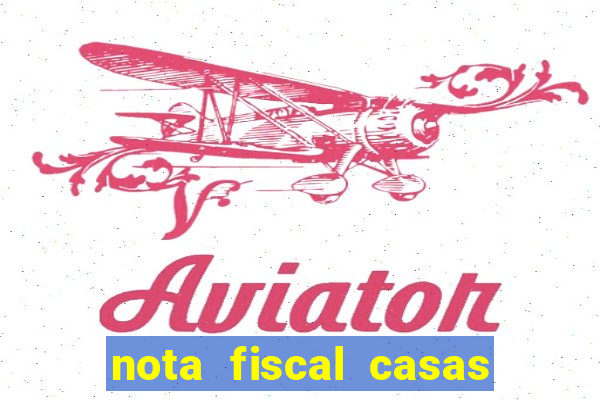 nota fiscal casas bahia 2 via